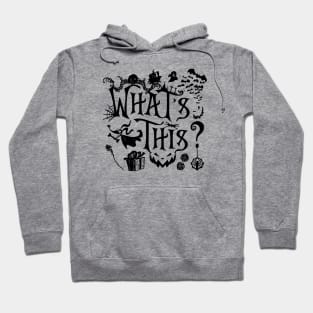 What's This? - The Nightmare Before Christmas (Black) Hoodie